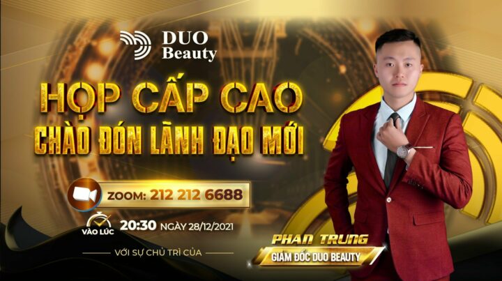 DUO Beauty họp cấp cao chào đón lãnh đạo mới